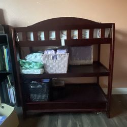 Diaper Changing Table W/ Pad & Sheet