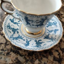 Fine Bone China Teacup & Saucer