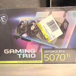 Msi 5070 Ti Sealed Gpu