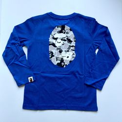 Bape New Balance Long Sleeve Shirt For Kid