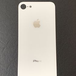 iPhone 8 Back Glass Big Hole Part - White