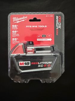 Milwaukee M18 18-Volt 5.0 Ah Lithium-Ion XC Extended Capacity Battery Pack