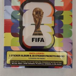 Panini FIFA 2026 Official Sticker Collection Starter Pack – Brand New & Factory Sealed ⚽🏆