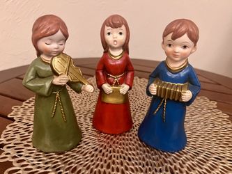 Vintage Christmas 1960’s Ardco Choir Angels Figurines Total of 3