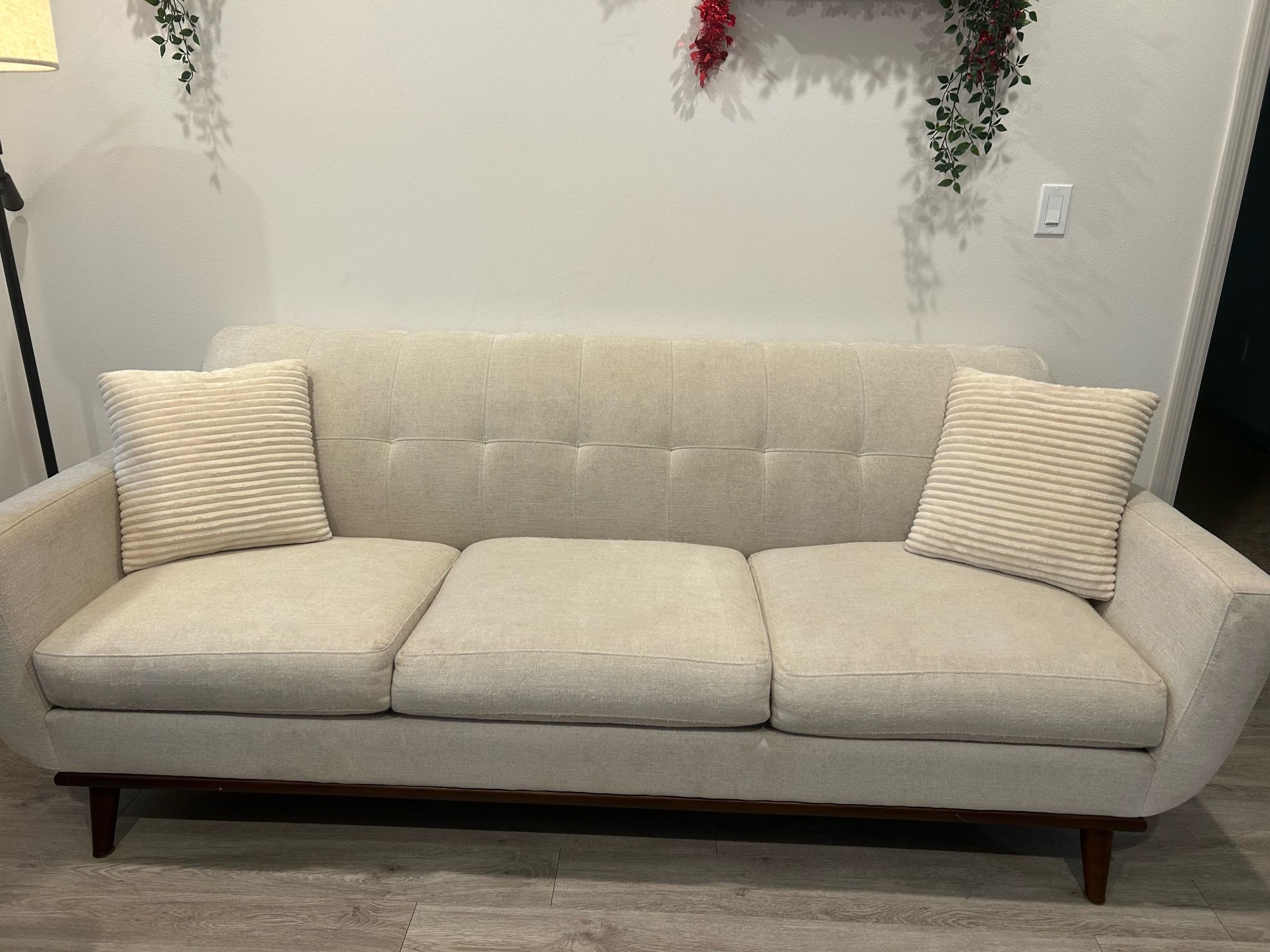 Couch, Rooms To Go, White/sand Color