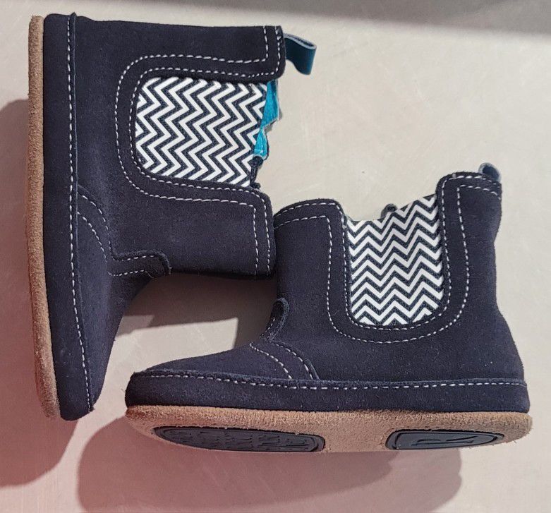 Soft Robeez Blue Boots For Boy Or Girl