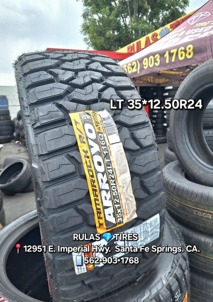 35*12.50R24 ARROYO TAMAROCK ¤Brand new tires / Llantas nuevas ¤