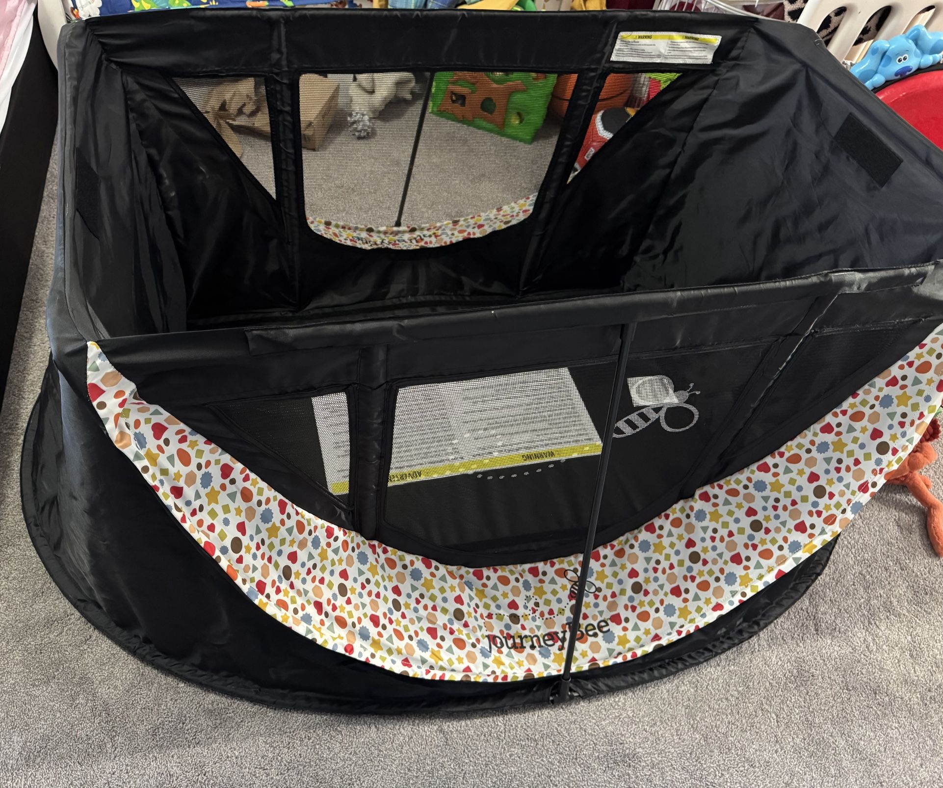 JourneyBee Baby Crib Playpen.