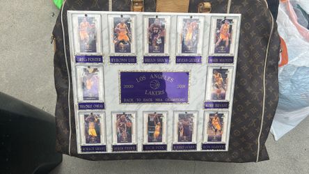 Kobe & Shaq Laker championship plaque $200 OBO