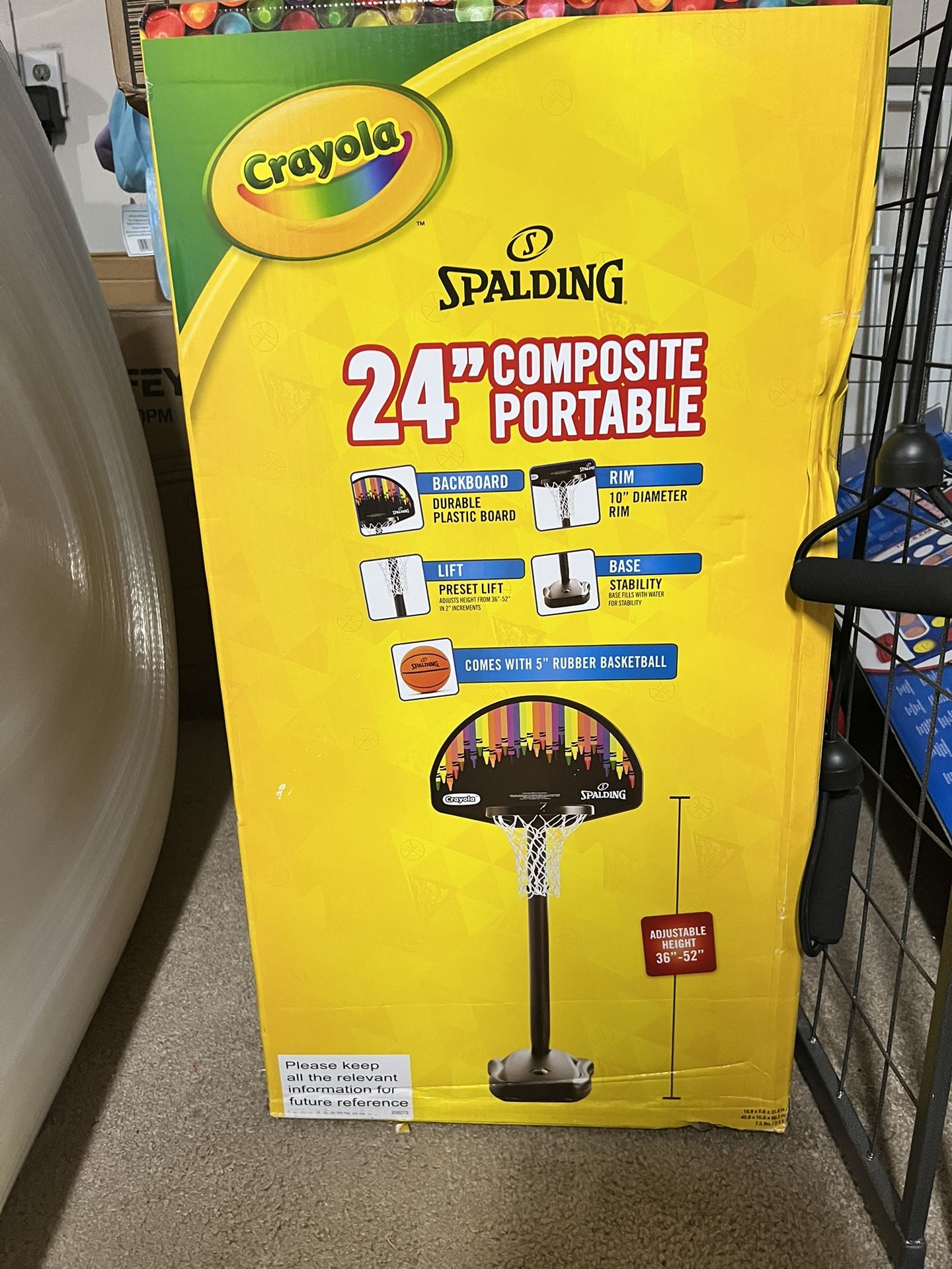 Basketball hoop NEW IN BOX