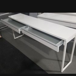 White Computer Desk 