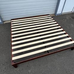 King Wood Bed Frame