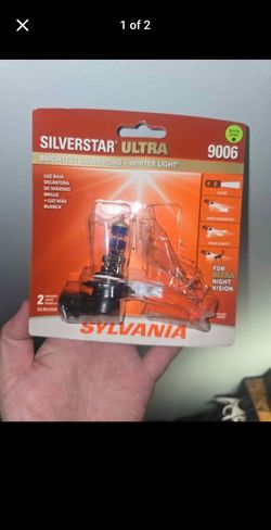 1 New Sylvania SilverStar Ultra 9006 Headlight Bulb (Single) Brightest Halogen