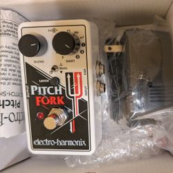 Electro Harmonix Pitch Fork Pitch Shifter Guitar Pedal