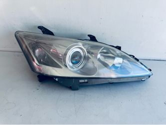 2007-2009 LEXUS ES350 RIGHT PASSENGER SIDE HEADLIGHT CHROME HALOGEN OEM (750)