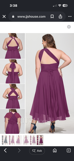 Purple Cocktail Dress (New)