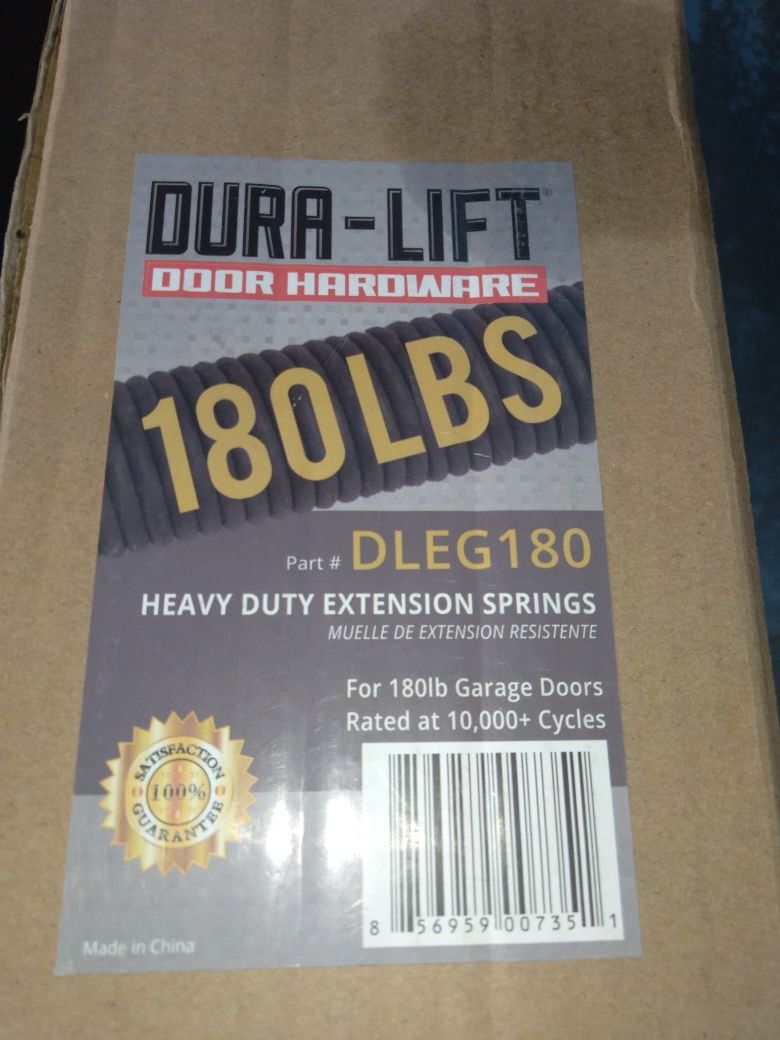 Dura Lift Garage Door Springs