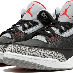 Jordan 3 Retro Black Cement 