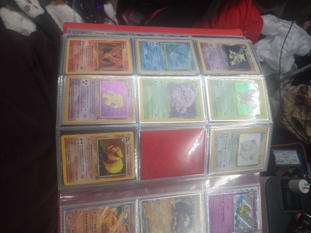 Base Set Near Mint Pokemon Cards