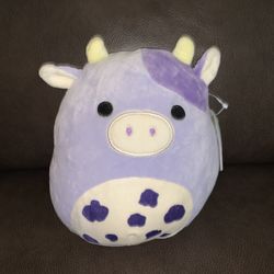 8” Bubba the Cow Squishmallow (With Tags) 