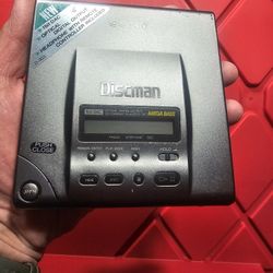 Vintage 1991 Sony D-303 portable CD Player Not Currently Reading Cd's (Make An Offer)