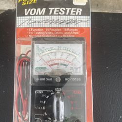 HUNG CHANG HC-1015B Pocket Size VOM Tester.  ( pick up only )