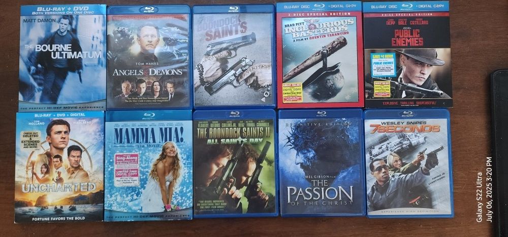 10 Blue-ray Movies