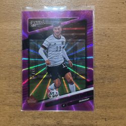 2022 DONRUSS TIMO WERNER PURPLE NUMBERED/99 CARD