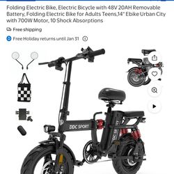 DDC- Sport Electric Bike 