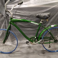 Diamondback Drifter Beach Cruiser Like New Great Condition Green Bike Needs Tires 