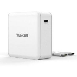 USB-C Type-C PD Charger with 60W Power delivery, PowerPort for MacBook Pro/Air, iPad Pro, iPhone Xs/XS Max/XR/X/8/8 Plus, Nintendo Switch, Moto Z  Ig