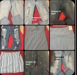 Forever 21 Bundle Sz 26-27 Jeans,skirts,dresses