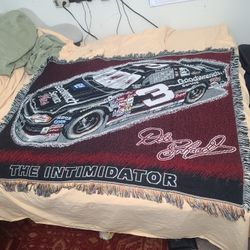 Dale Earnhardt Throw Blanket The Intimidator