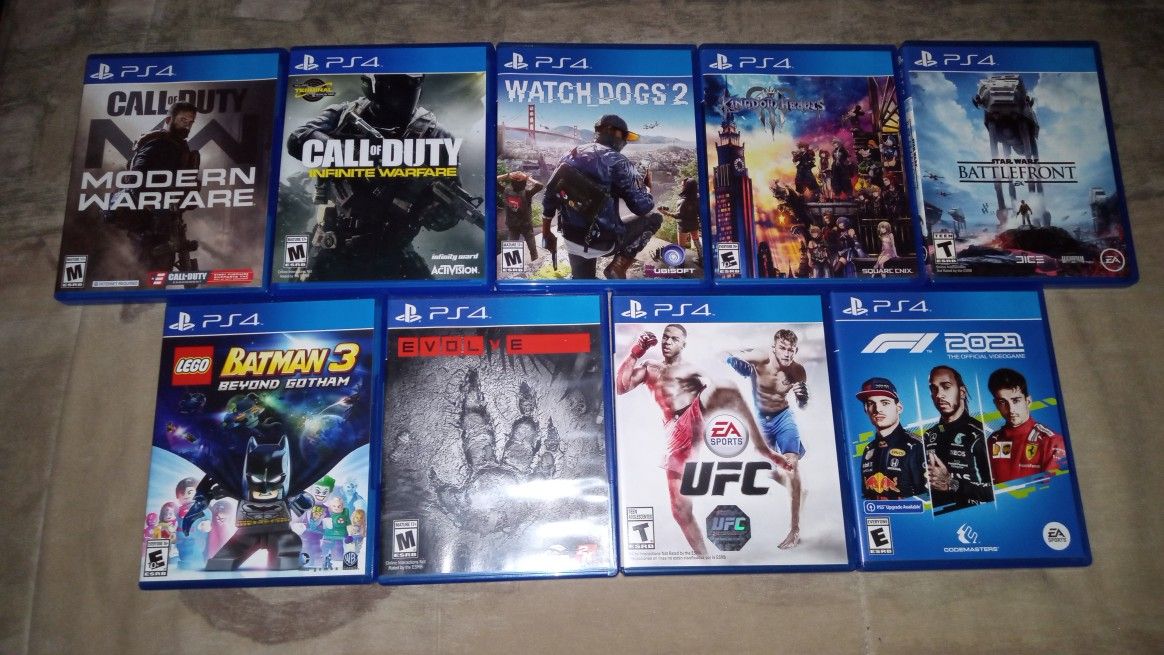 PS4 Games (Tested)