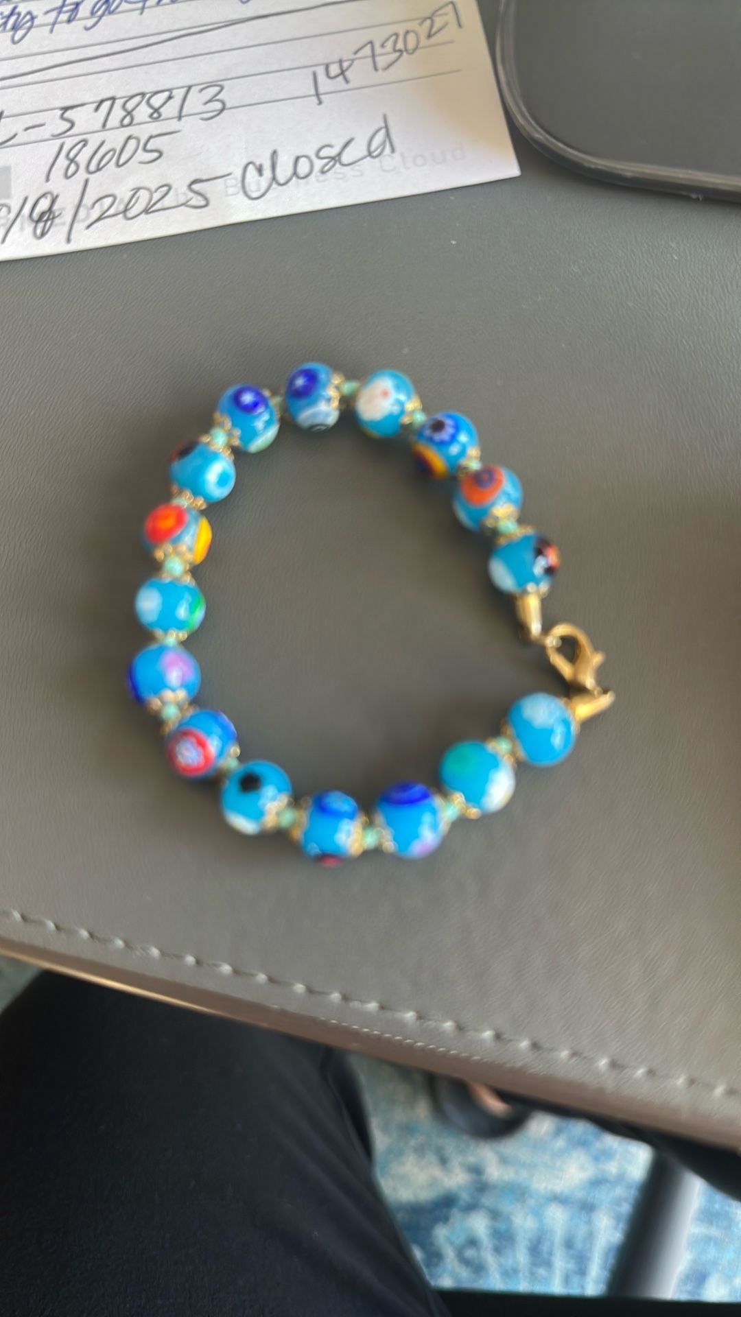Glass Bead Bracelet-OBO