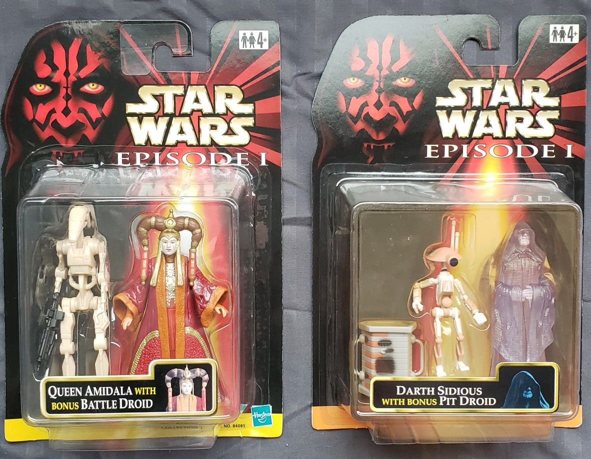 2 - Star Wars - Episode 1 - 3 3/4 Action Figures 2-Pack)