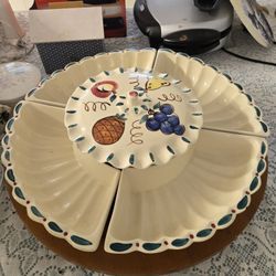 Antique lazy susan