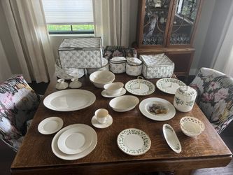 Christmas Dinner With  Lennox fine China Bayworth pattern