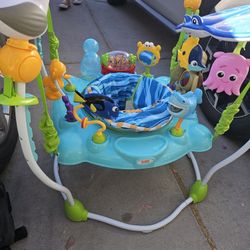 Bright Starts Disney Baby Finding Nemo Sea of Activities Jumper