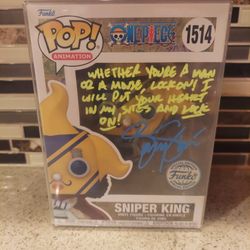 Sniper King Funko Signed