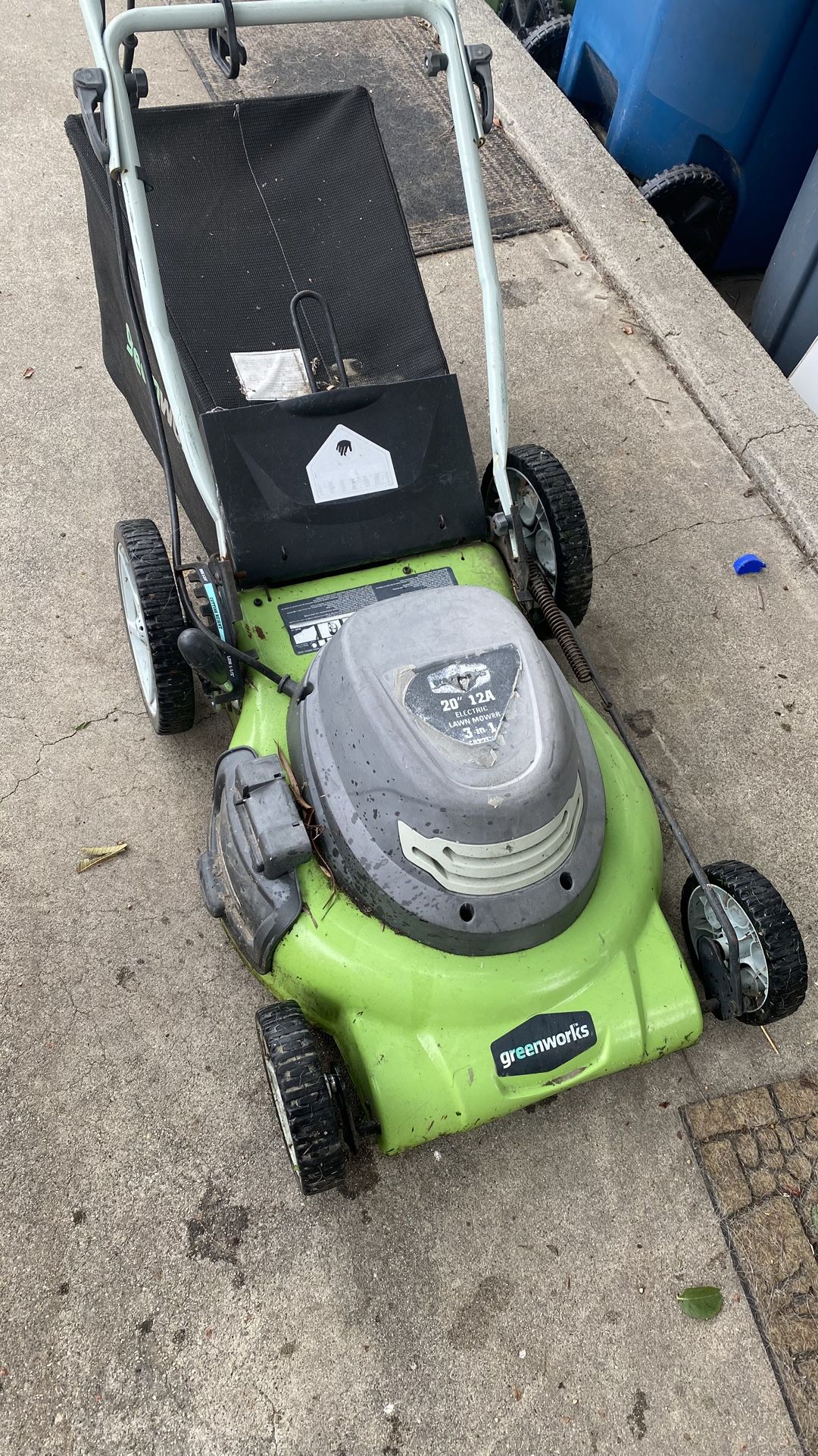 Green Works Lawn Mower 3 in 1