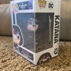 Autographed Funko POP! DC: Katana | Signed & Doodled by Nathan Szerdy
