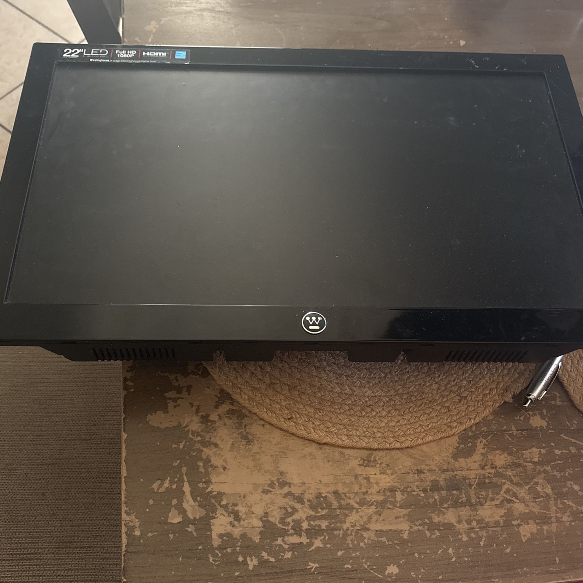 22” LED Full HDMI Westinghouse TV