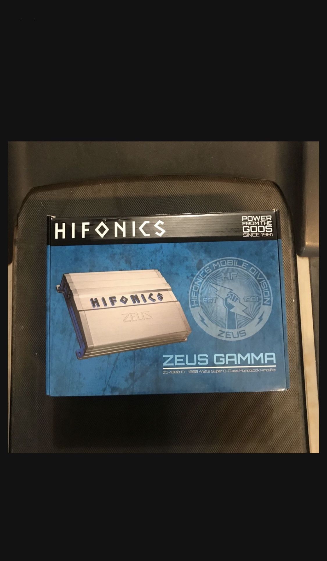 Hifonics 1800 Watts 1 Channel Bass Amplifier With Bass Knob