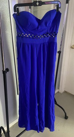 Strapless Wide Leg Jumper