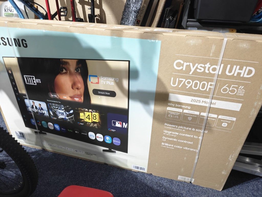 Samsung 65 inch 4K UHD TV new, unopened. Ready for Superbowl.