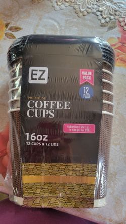 Vaso desechable de 16oz  12 vaso