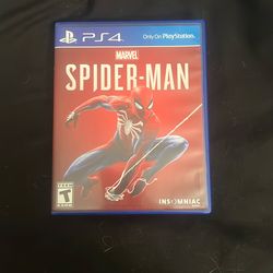 PS4 Spider-Man Game In Disk