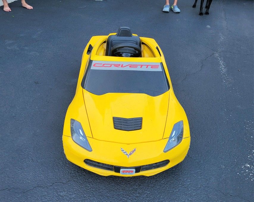 Fisher Yellow Corvette Power