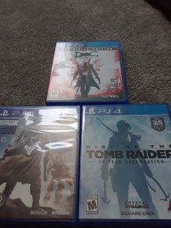 All three video games brand new 60 dollars